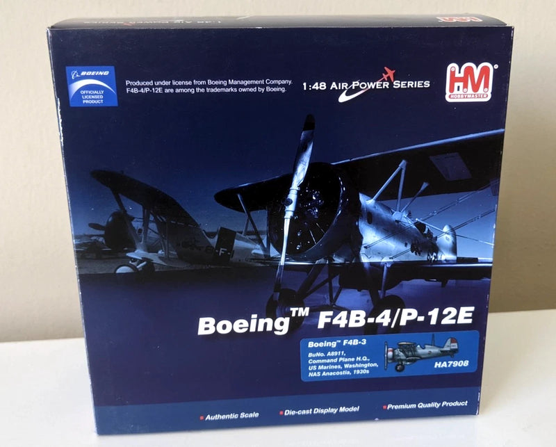 Hobby Master HA7908 1:48 Boeing F4B-4 / P-12E Marines Command Plane HQ 1930s NEW