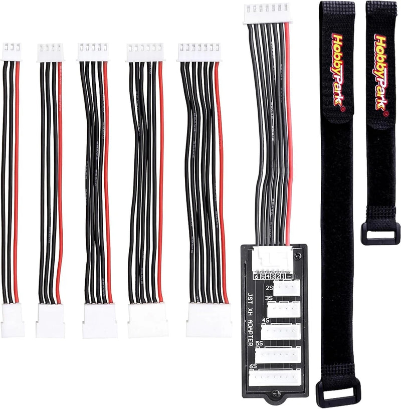 JST XH 2 6S Lipo Battery Charger Balance Board with Extension Lead Wire Battery