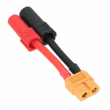 HXT150 Male-/Female+ to XT60 Female cable 12AWG 5CM wire For RC Battery FPV LIPO