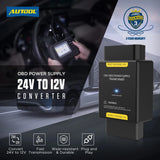 New OBD Power Supply 24V to 12V Adapter Input Voltage 24V to Output Voltage 12V