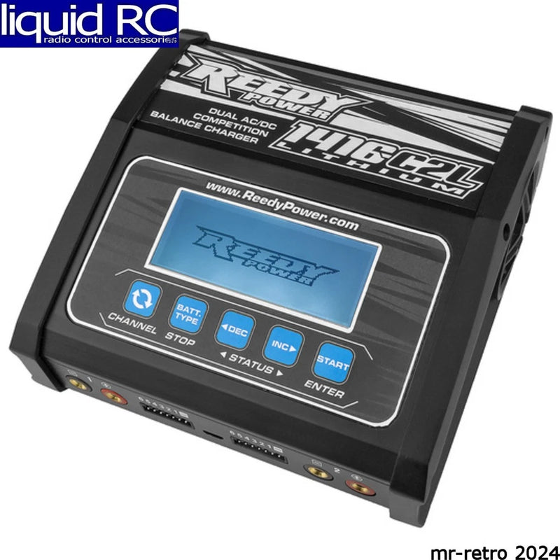Associated 27203 Reedy 1416-C2l Dual Ac/Dc Balance Charger LiPo only - no NiMh Battery
