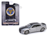 2018 DODGE CHARGER SRT 392 SILVER 1/64 DIECAST MODEL CAR BY GREENLIGHT 30506