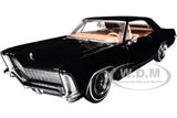 1965 BUICK RIVIERA GRAN SPORT BLACK 1/26 DIECAST MODEL CAR BY MAISTO 31214