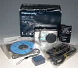 Panasonic LUMIX DMC-TZ1 5.0MP Digital Camera - Silver #7880