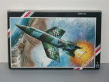 1/72 aircraft model kit box with green German WW2 plane artwork, EMW A 4b