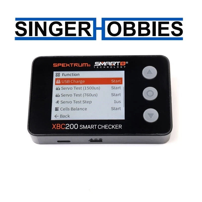 Spektrum SPMXBC200 Smart Battery Checker & Servo Tester Battery
