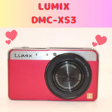 Panasonic Lumix DMC-XS3 Compact Digital Camera Slim Red Lightweight 14mm From Ja