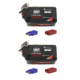 Venom Graphene 90C 5S 1300mAh 18.5V Drone Racing LiPo with UNI 2.0 Plug x2 Pack