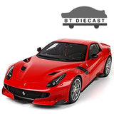 BBURAGO 2017 FERRARI F12TDF 1/24 DIECAST MODEL CAR RED 26021