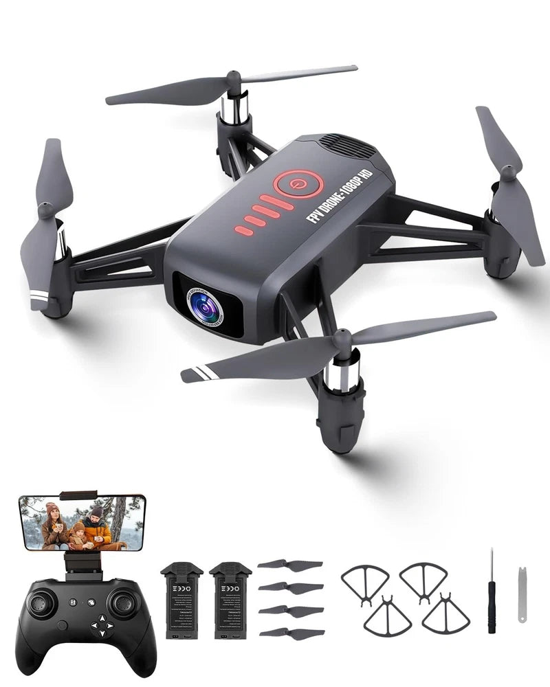 Sozun 1080P FPV Drone Camera Altitude Hold 360¡ã Flip 2 Batteries Kids Adults Toy