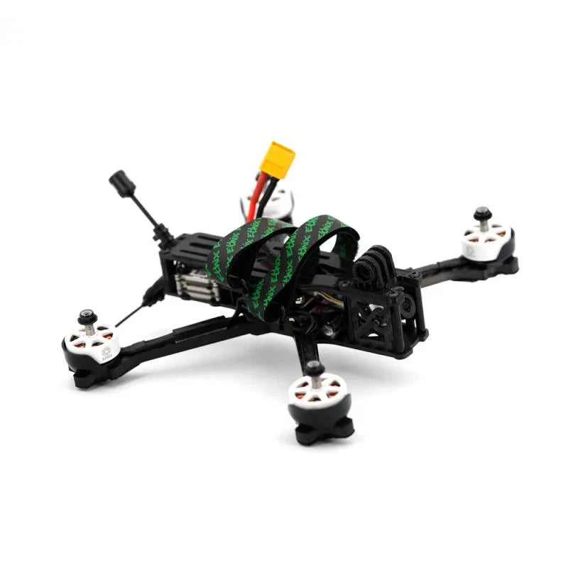 Mr. Steele Source One V5 drone with 6S power leads and four white propellers
