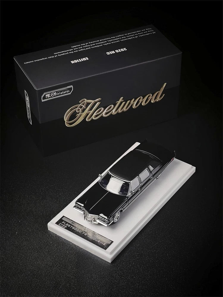MK Miniatures 1:64 FLEETWOOD 75 Limousine Diecast Model Car