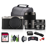 Panasonic Lumix S9 Mirrorless Camera with 18-40mm f/4.5-6.3 Lens (Silver)