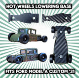 Hot Wheels Ford Model A Custom '31 Lowering Base 3D Printed Parts