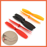 60mm Propeller for Shaft Coreless Motor Airplane Model Red Yellow Black Orange