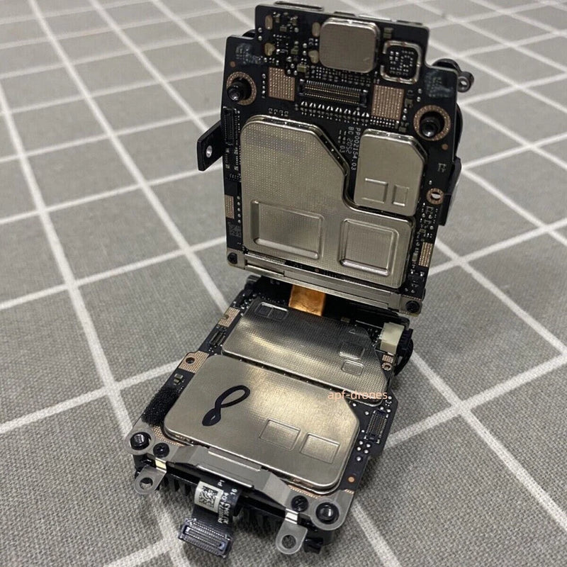DJI FPV main core board assembly with IMU module and metal shielded fan unit
