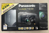 Panasonic LUMIX  DMC-TZ40  White Color !!!  GIFT  Housing + 8gb SD Card