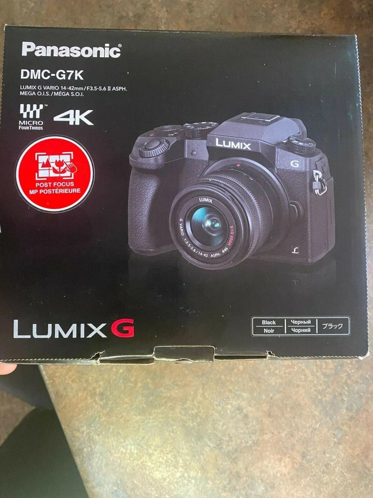 Lumix DMC - G7K 4K Camera Lumix G Vario 14-4mm