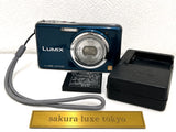 Panasonic LUMIX DMC-FX77 Blue Compact Digital Camera Excellent Condition