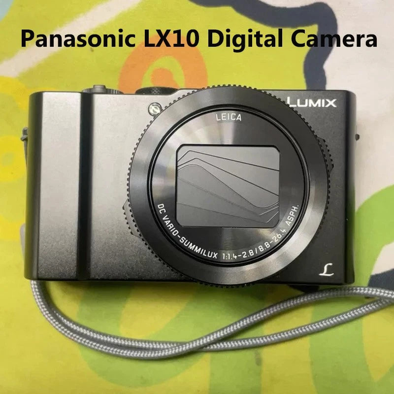 Panasonic Lumix DMC-LX10 20.1 MP Digital Camera 3x Optical Zoom English