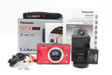 ¡¾Mint¡¿Panasonic LUMIX DMC-GF2 12.1MP Digital Camera  Body Red #2901924