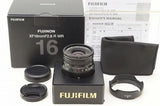 FUJIFILM FUJINON XF 16mm F2.8 R WR Original Box Accessories #26051401