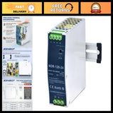 24V DC Power Supply 120W DIN Rail Converter 100-240VAC Input 24V 5A Switcher