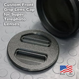 Custom Front Grip Lens Cap for Nikon NIKKOR AF-S 200-400mm f/4G - All Versions