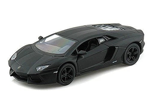 5" Kinsmart Lamborghini Aventador LP700-4 Diecast Model Toy Car 1:38 Matte Black