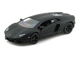 5" Kinsmart Lamborghini Aventador LP700-4 Diecast Model Toy Car 1:38 Matte Black