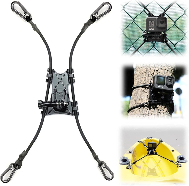 Fence Mount for Gopro Hero 13 12 11 10 9 8 7 6 5 4 3 Max Mini AKASO DJI Action