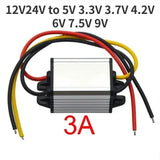 DC-DC 12V 24V to 3.3V-9V Buck Converter 8-31V Input Step Down Regulator Module