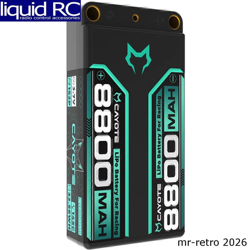 Cayote CYE881S145B 1/12 1S 145C Racing LiPo Battery (3.7V/8800mAh) w/5mm Bullets Battery