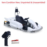 Unassembled JDM 1/10 4*4 RC Racing Vehicle 298B Go Kart Kit Model 10A ESC 2.4GHz Battery