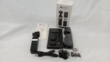 DIJ POCKET2 action camera kit with case, strap, mount, charger, and microphone
