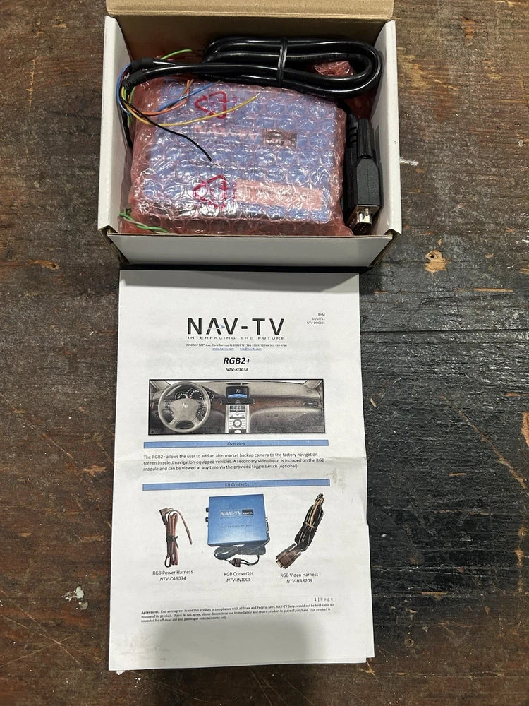 Nav-TV RGB2+ Kit