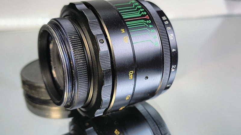 Helios-44-2 58mm f2 Portrait Lens KMZ- Legendary Swirly Bokeh M42 mount
