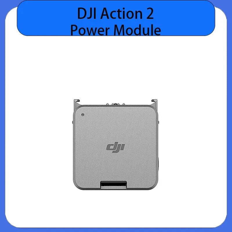Action 2 Power Module Endurance Battery Gains MicroSD Card Slot for DJI Action 2