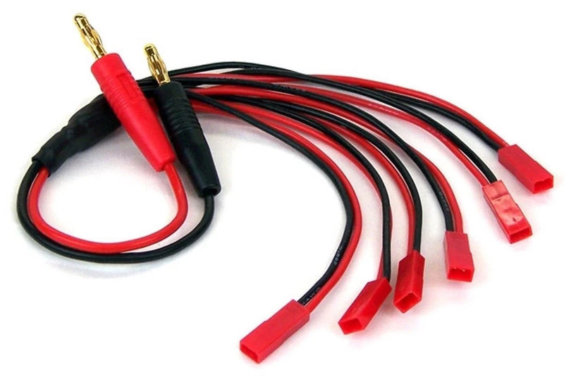 Brand New Common Sense Rc JST-6 - Parallel Charging Adapter for 6 Lipos