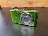 Panasonic LUMIX DMC-FS7 Compact Digital Camera Lime Green Used