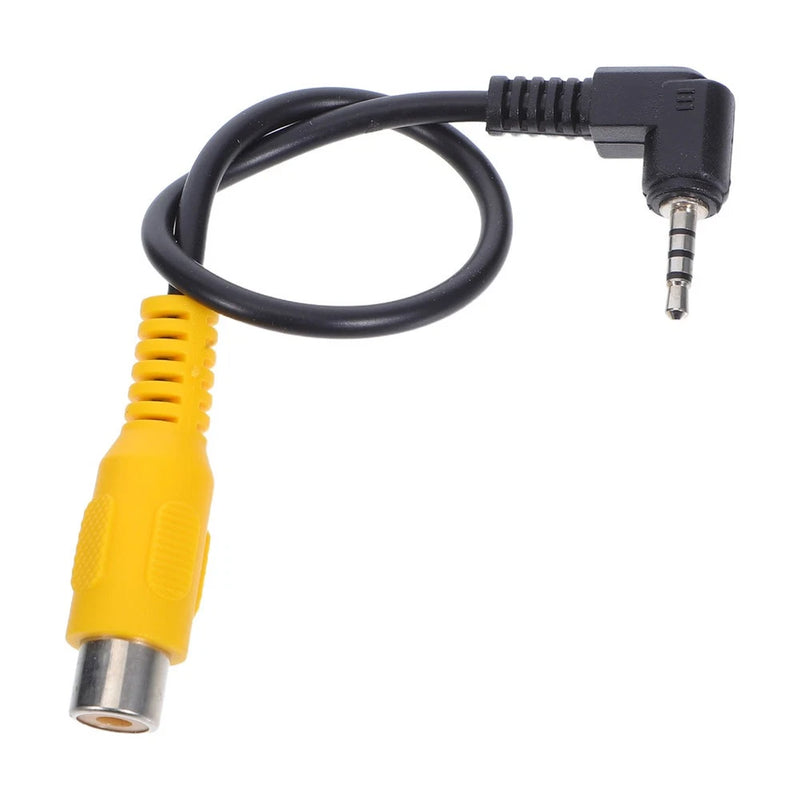 2 .5mm DVR Adapter Rear View Camera Converter Cable Car Input