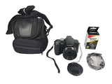 Panasonic Lumix DMC-FZ18K 8.1MP Digital Camera with 18x Optical Zoom, Bundle