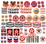 Texico decals water slide 1:64,1:43, 1:32, 1:24 for Hot Wheels and model cars