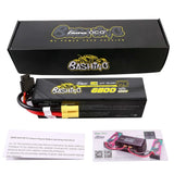 Gens ace 14.8V 6800mAh 4S 120C G-Tech Smart Bashing Hardcase LiPo Battery: EC5 Battery