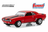 1969 Chevy Camaro, Red - Greenlight 30107/48 - 1/64 scale Diecast Model Toy Car