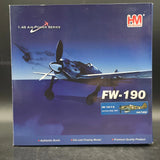 1:48 FW-190 F-8 die-cast aircraft display model box, Northern Italy 1944