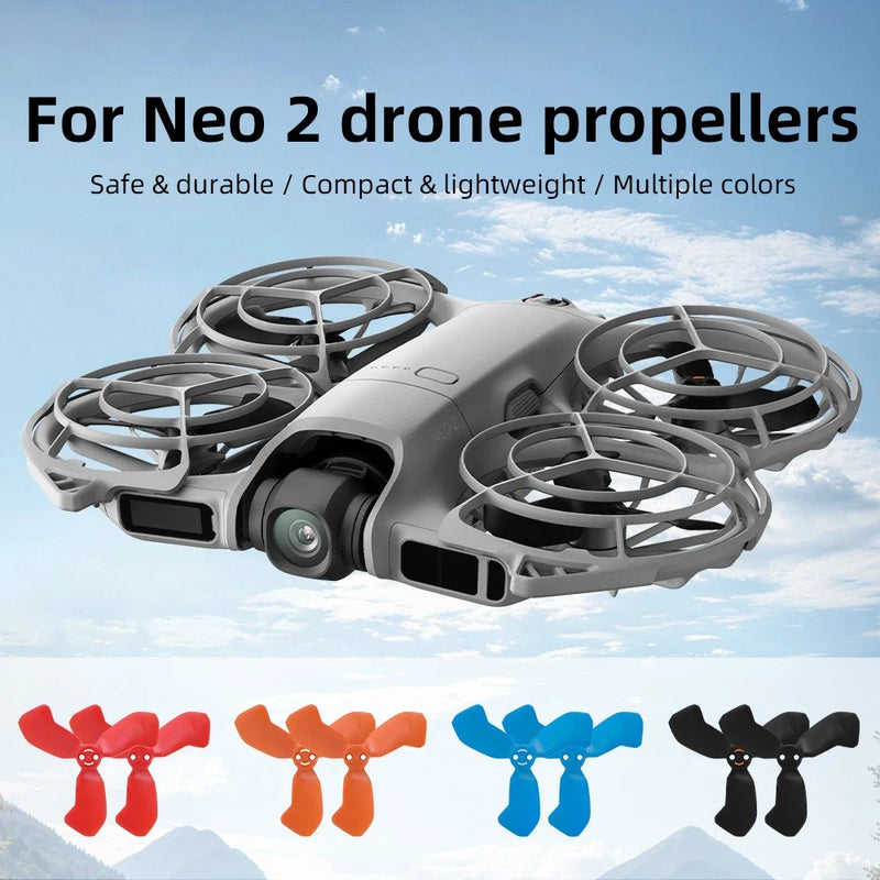 Colorful Propellers Drone Flight Propeller Replacement Parts for DJI NEO 2