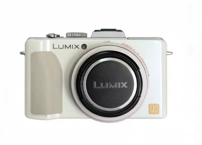 Panasonic LUMIX DMC-LX5 10.1MP 3.8X Optical Zoom HD videos White Digital Camera
