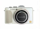 Panasonic LUMIX DMC-LX5 10.1MP 3.8X Optical Zoom HD videos White Digital Camera