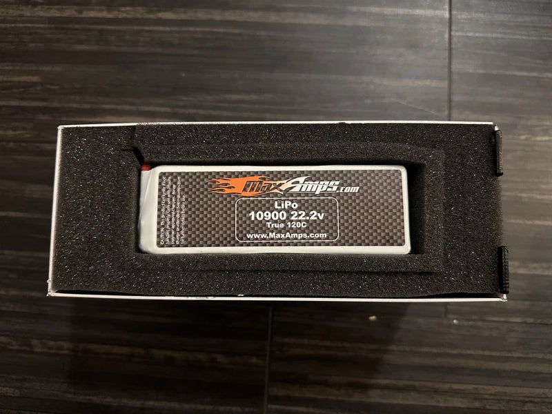 MaxAmps LiPo 10900 6s 22.2v Battery Pack